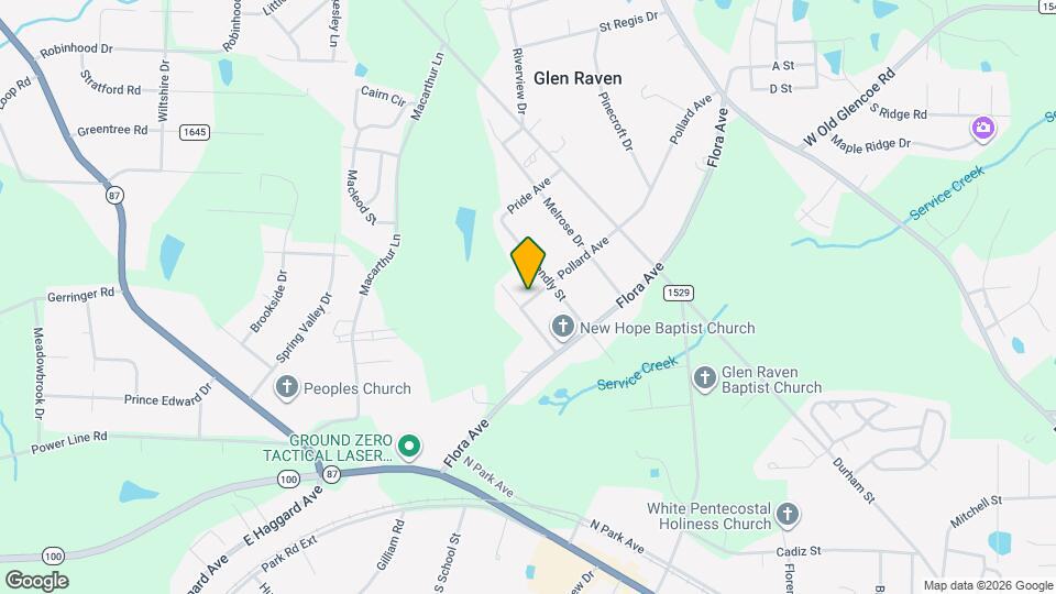 1515 Pollard Ave Map and Location Details