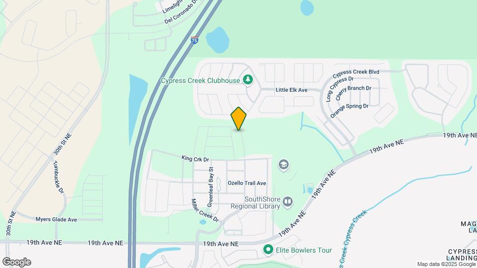 15523 Miller Creek Dr Map and Location Details