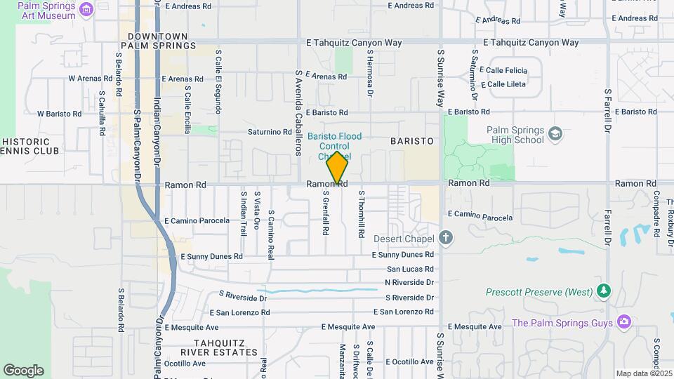1111 Ramon Rd Map and Location Details