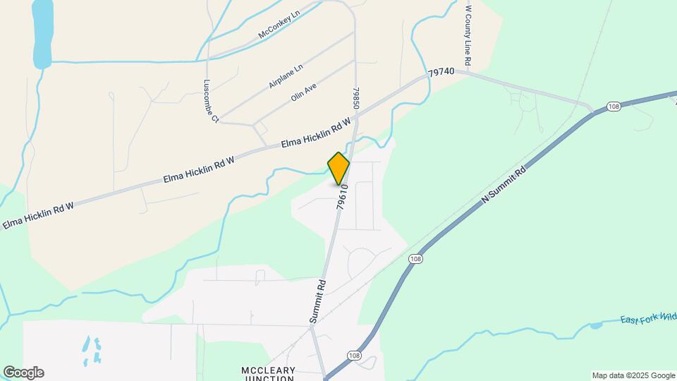 1565 N Summit Rd Mapa y Detalles de la Ubicación