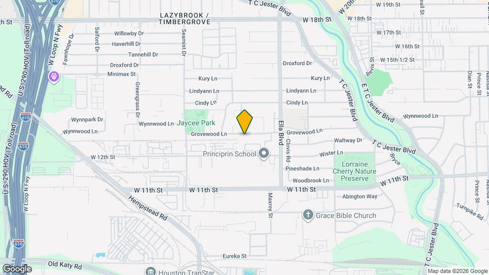 6555 Grovewood Ln Map and Location Details
