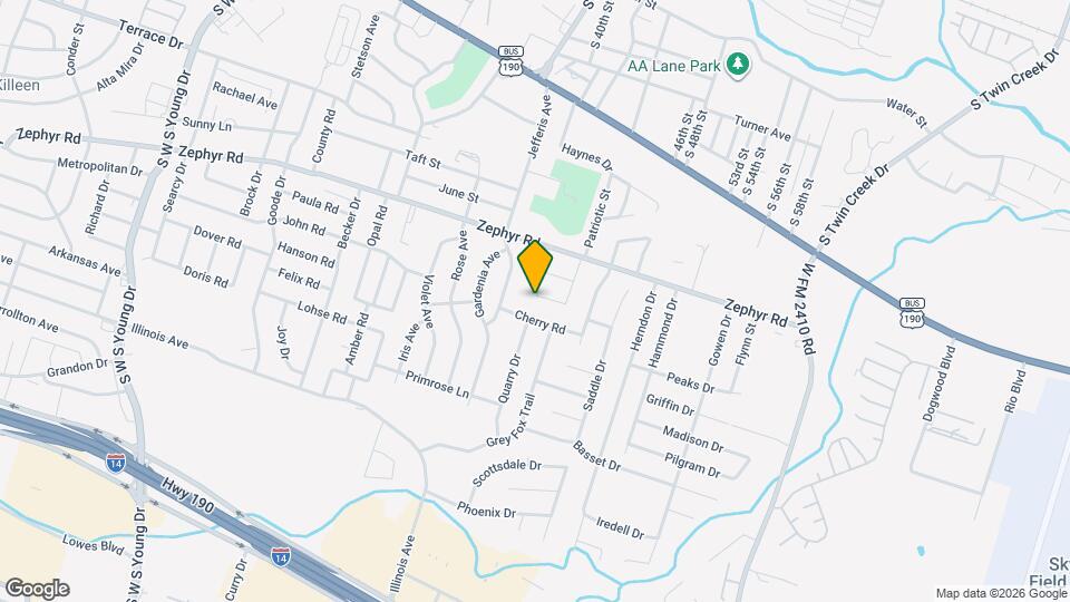 1408 Dugger Cir Map and Location Details