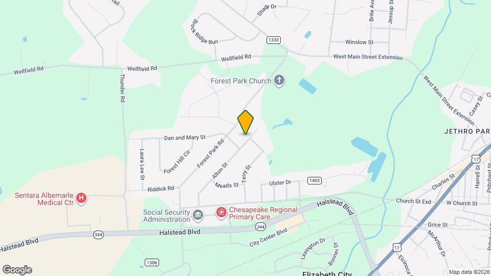 501 Alton St Map and Location Details