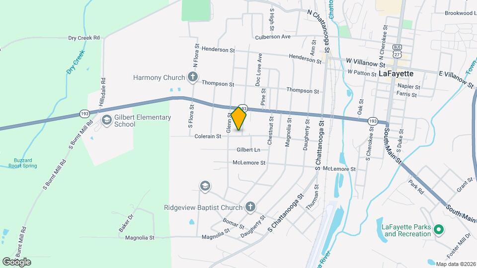 802 Colerain St Mapa y Detalles de la Ubicación