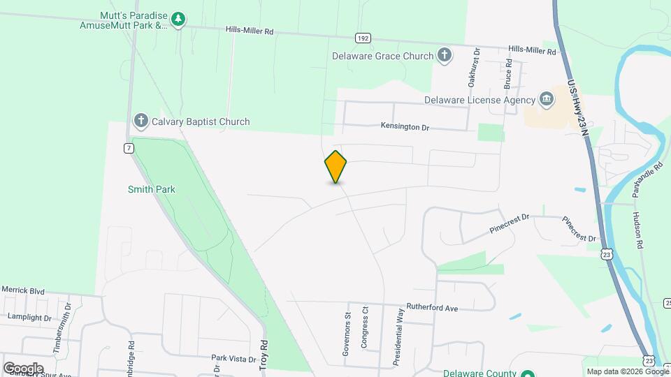 891 Heritage Blvd Mapa y Detalles de la Ubicación