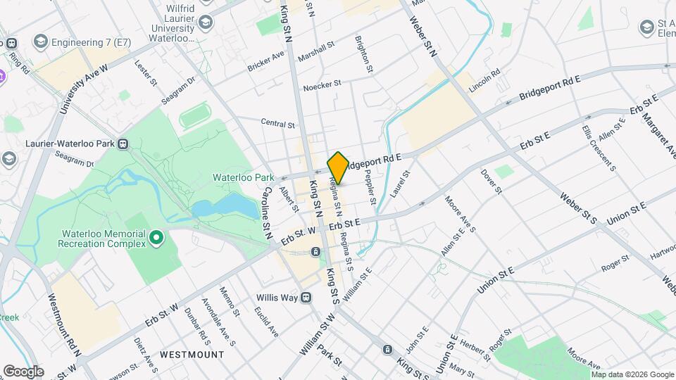 30 Regina St N Map and Location Details