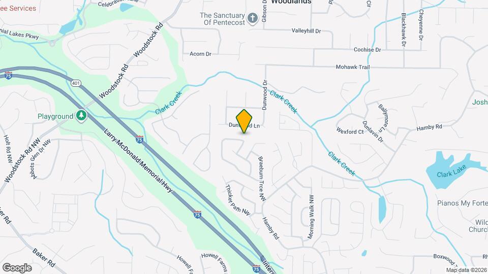 2447 Doubletree Dr NW Mapa y Detalles de la Ubicación