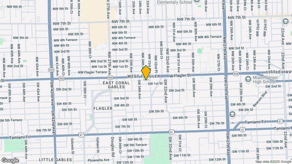 3333 SW 1st St Map and Location Details