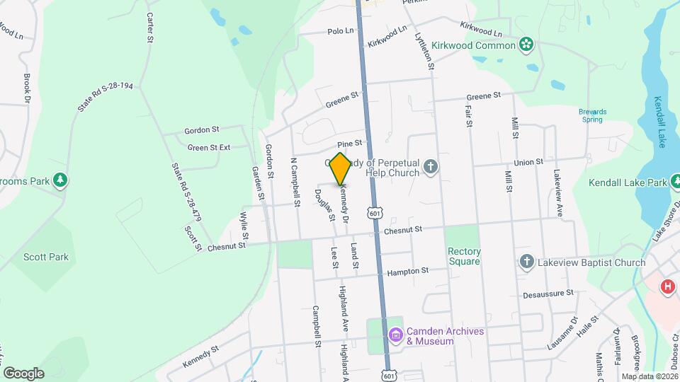 1717 Kennedy Dr Map and Location Details