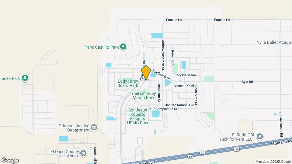 4768 Joseph Rodriguez Dr Map and Location Details
