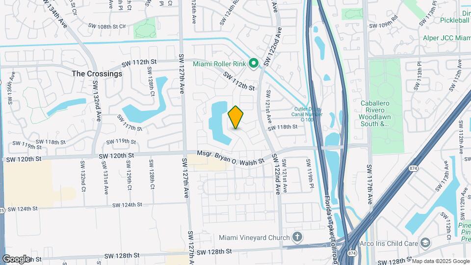 11821 SW 123rd Ave Map and Location Details