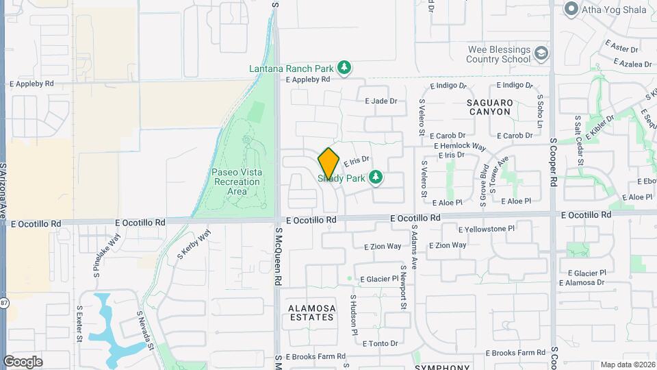 3870 S Laurel Way Map and Location Details