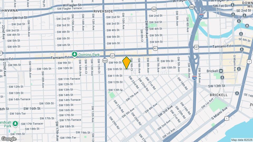 980 SW 10th St Map and Location Details