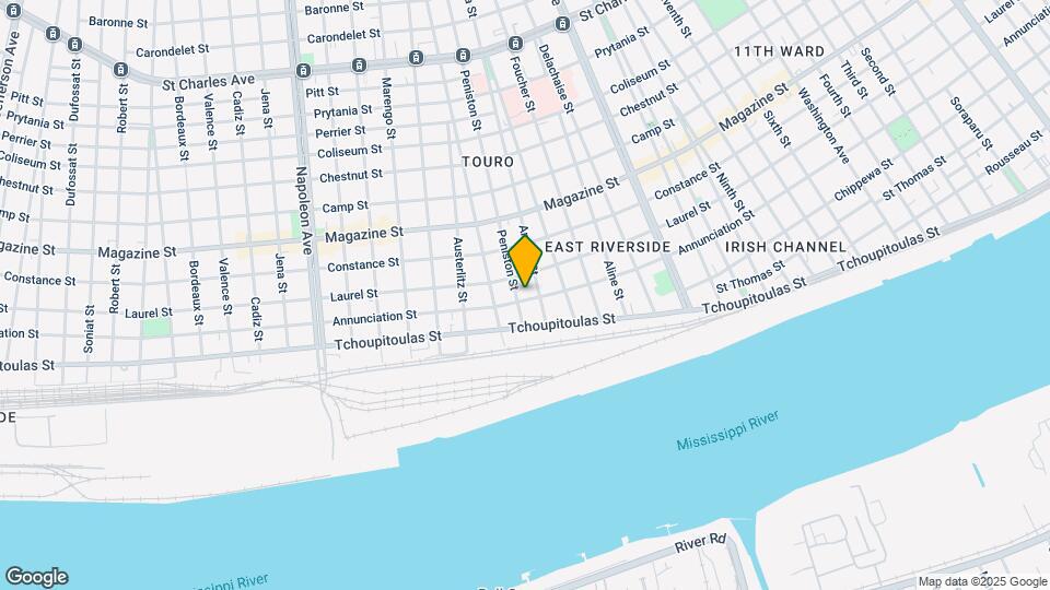3717 Annunciation St Map and Location Details