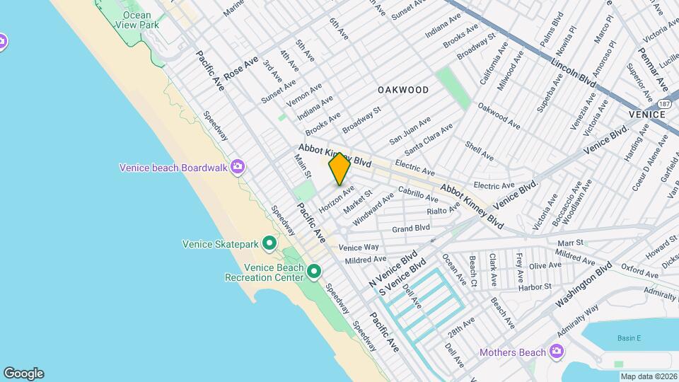 228 San Juan Ave, Unit 1 Map and Location Details