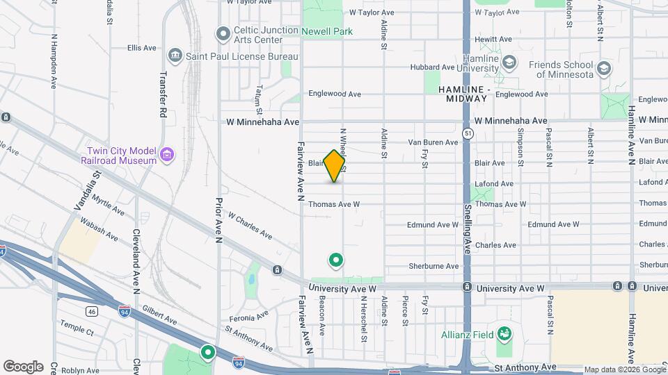 1772 Lafond Ave Map and Location Details