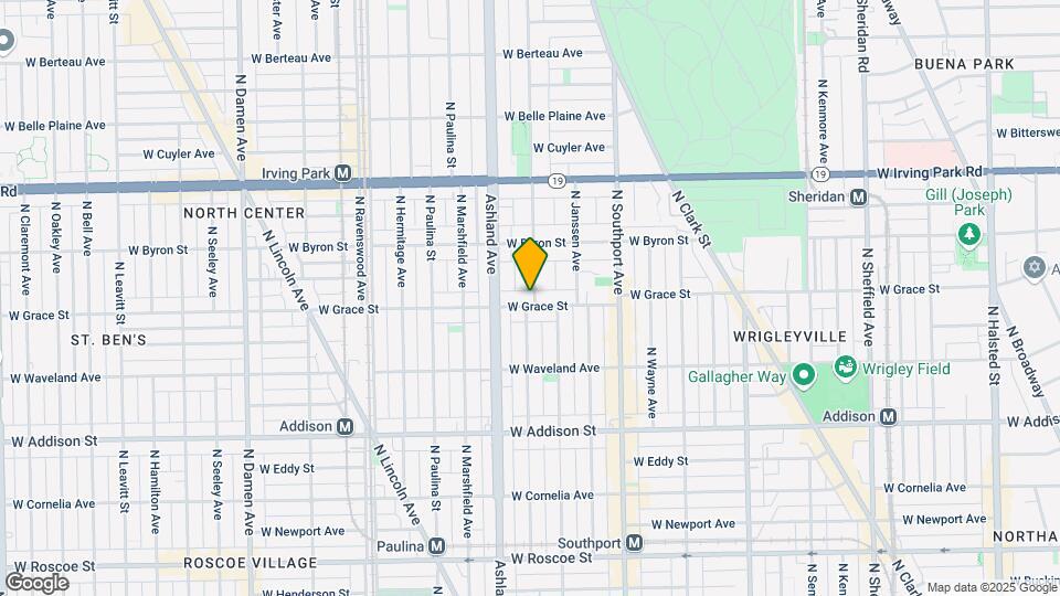 3810 N. Greenview Map and Location Details