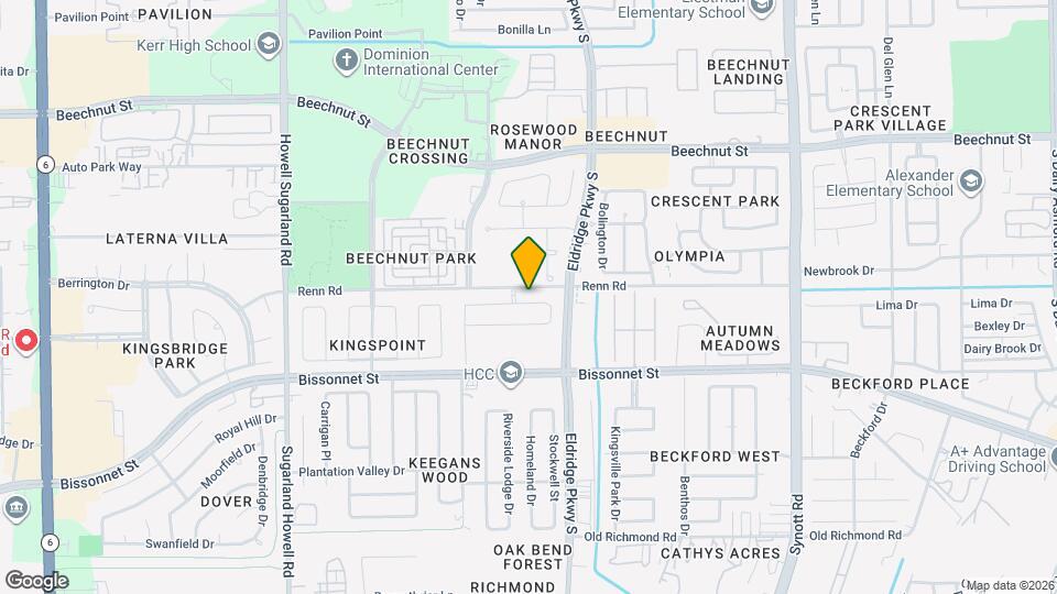 13730 Andover Park Dr Map and Location Details