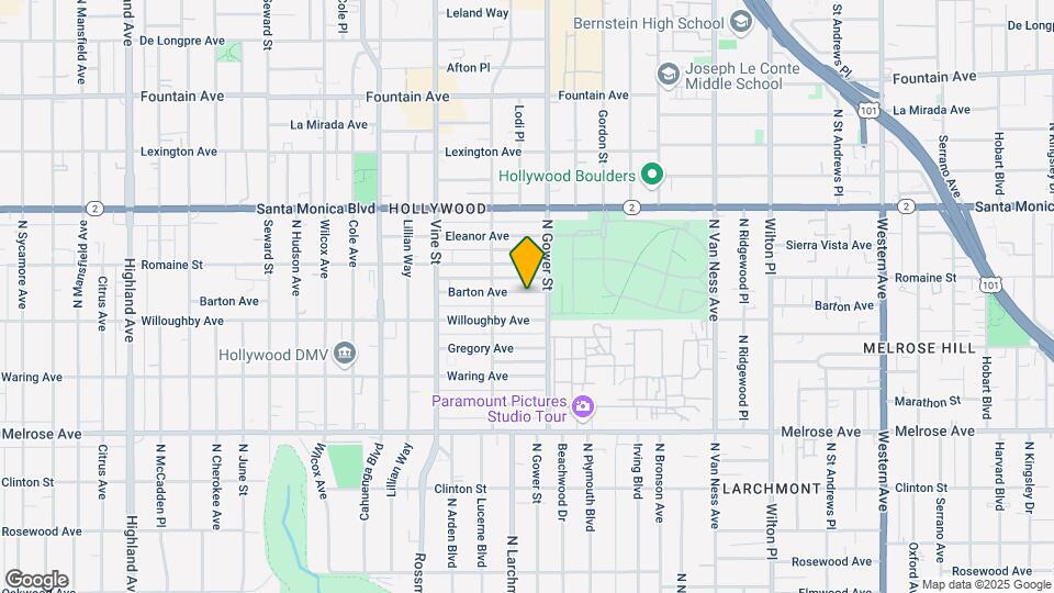 5922 Barton Ave Map and Location Details