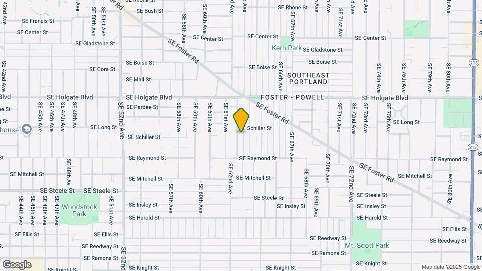 4816 SE 62nd Ave Mapa y Detalles de la Ubicación