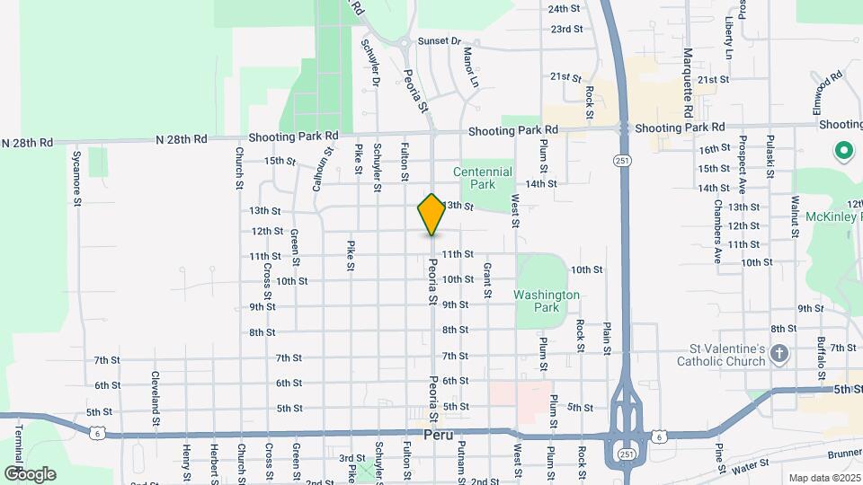 1508 Peoria St Map and Location Details