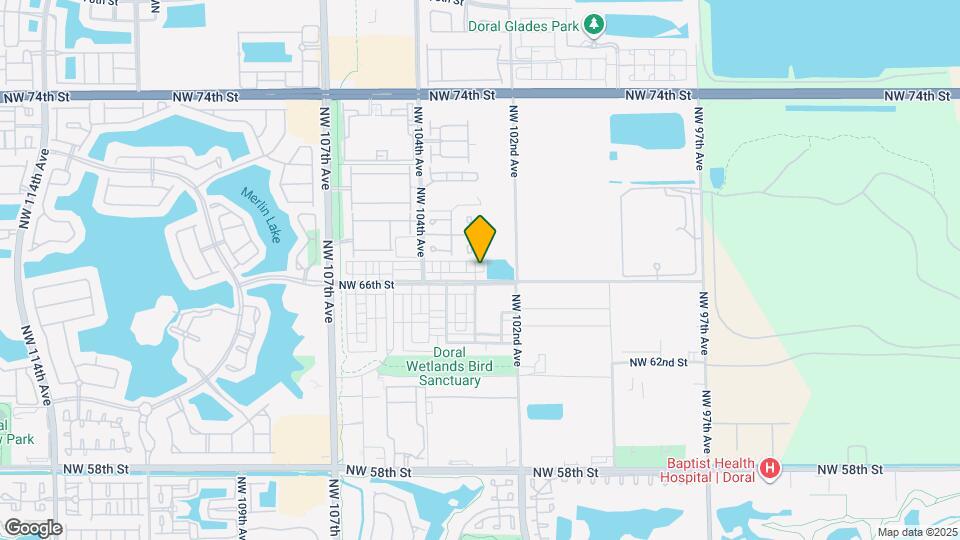 6611 NW 102nd Path Map and Location Details