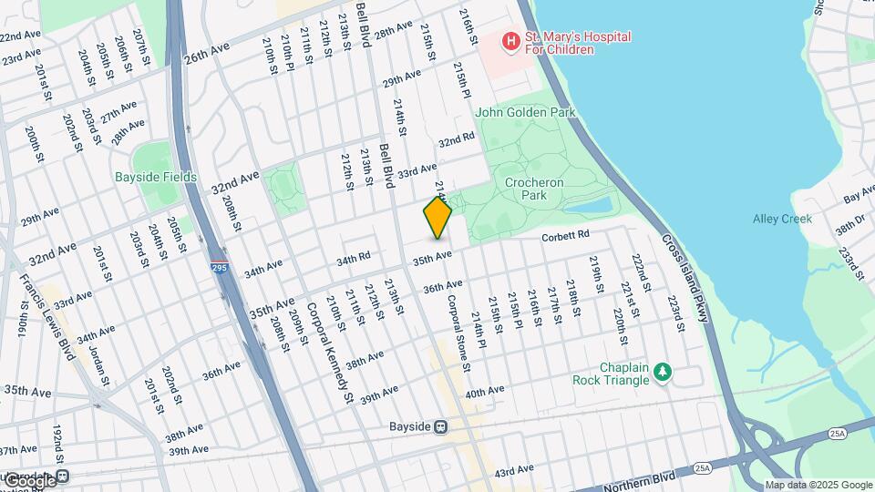 214-11 35th Ave Mapa y Detalles de la Ubicación