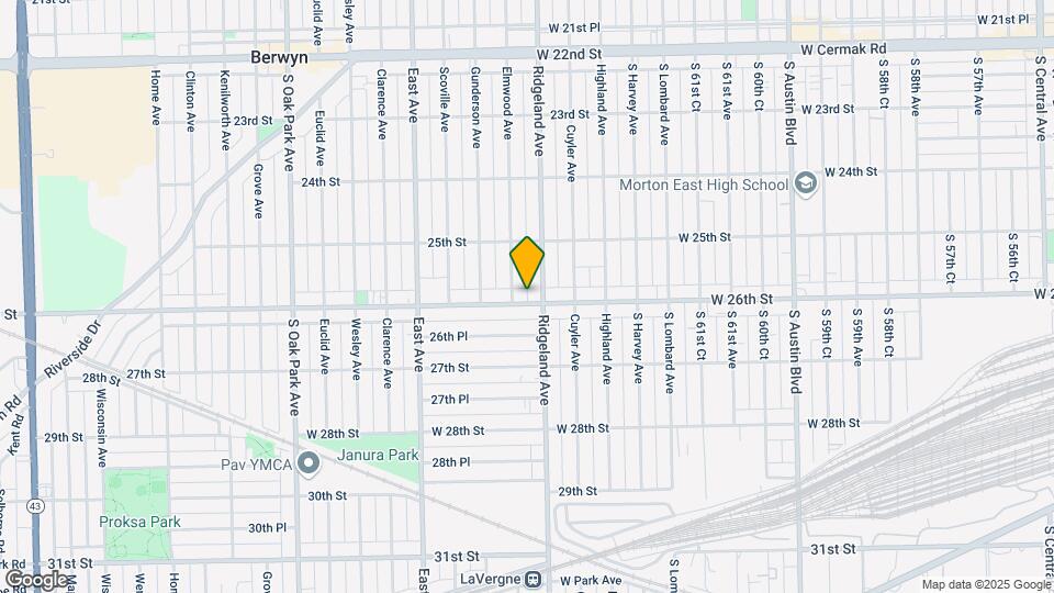 6413 26th St Map and Location Details