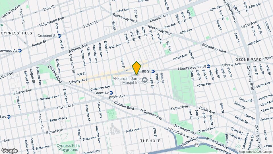 105-18 76th St Map and Location Details