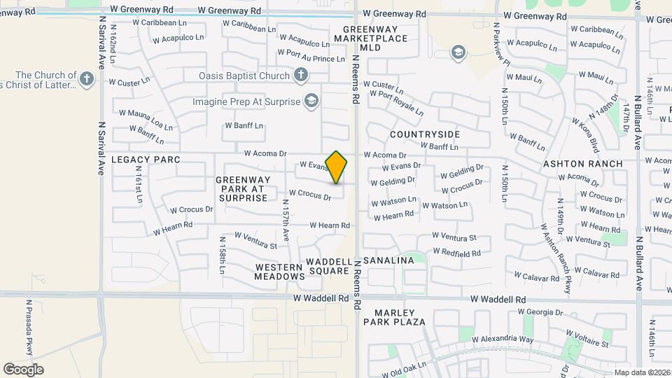 15537 W Gelding Dr Map and Location Details