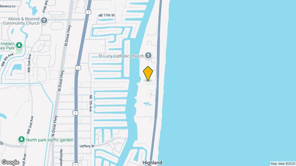 3632 S Ocean Blvd Map and Location Details