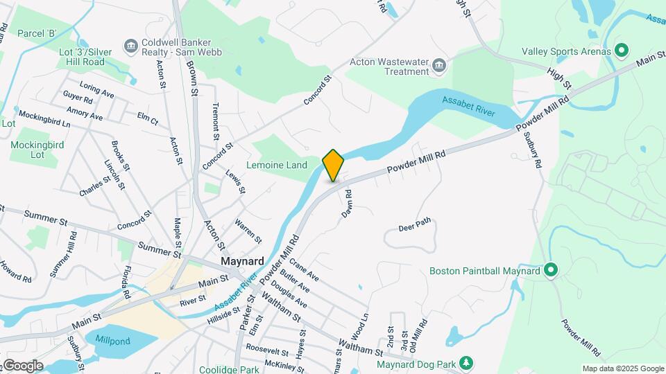 66 Powder Mill Rd Map and Location Details