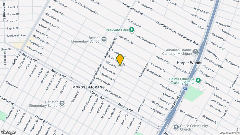 19757 Elkhart St Map and Location Details