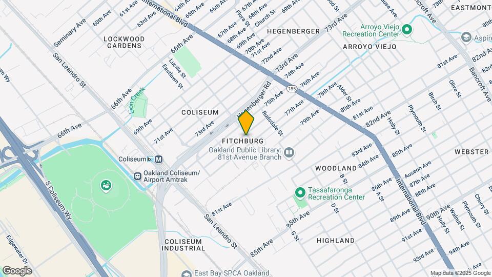 7611 Hamilton St Mapa y Detalles de la Ubicación