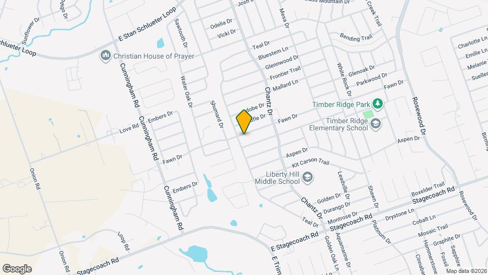 4202 Fawn Dr Map and Location Details