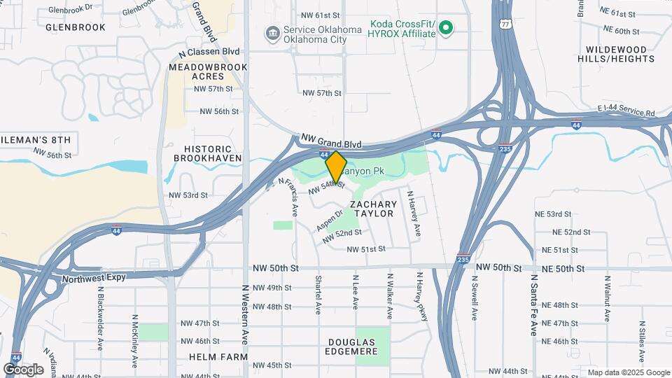 620 NW 54th St Map and Location Details