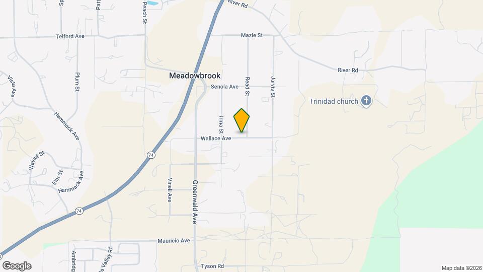 21240 Wallace Ave Map and Location Details