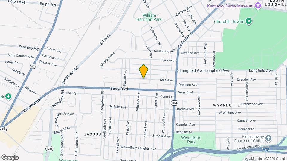 1416 Sale Ave Map and Location Details