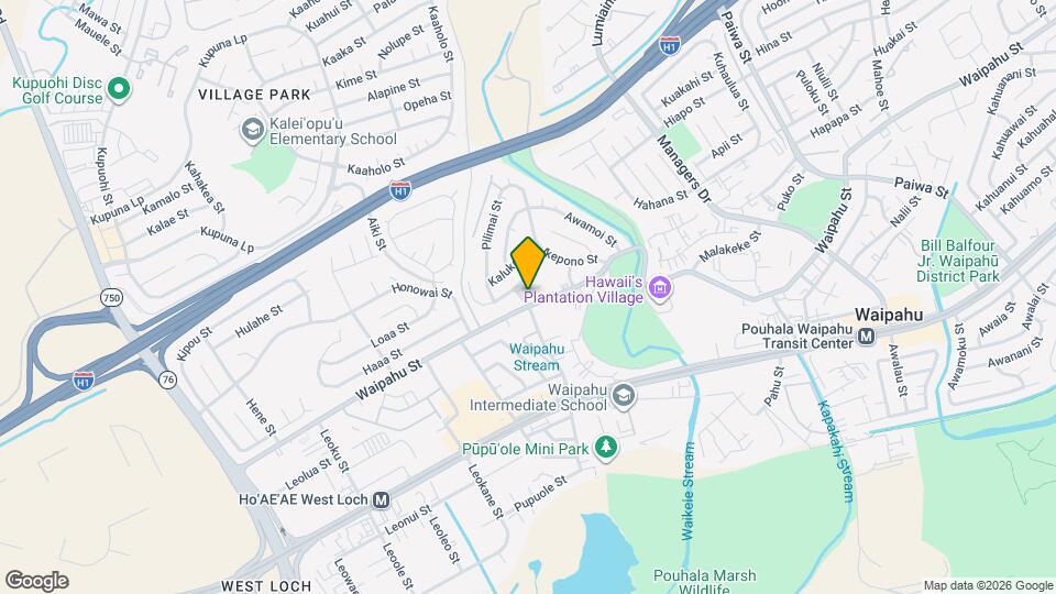 94-309-249 Waikele Rd Map and Location Details