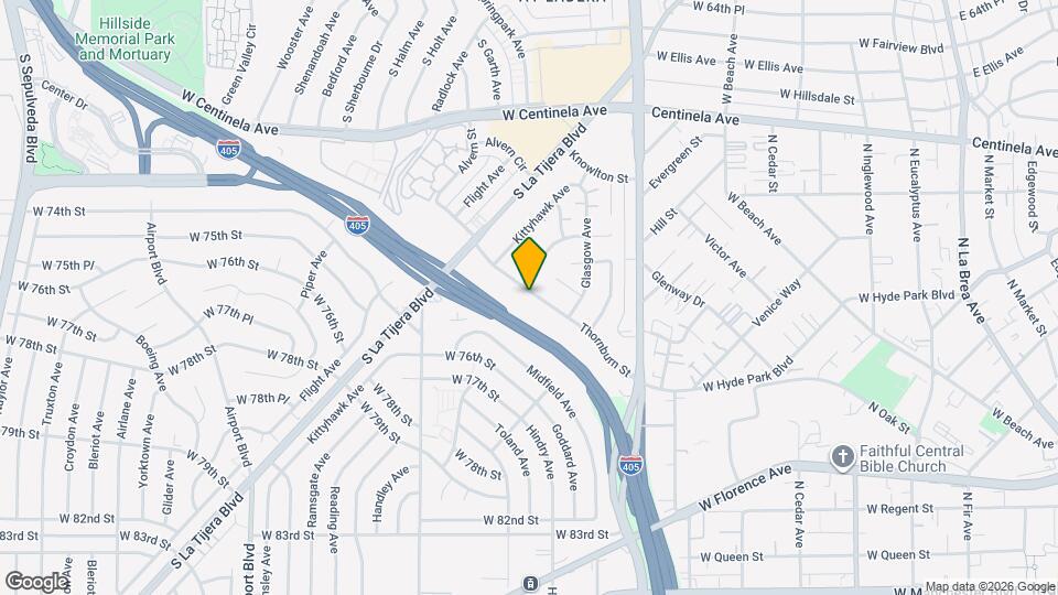 5348 Thornburn St Map and Location Details