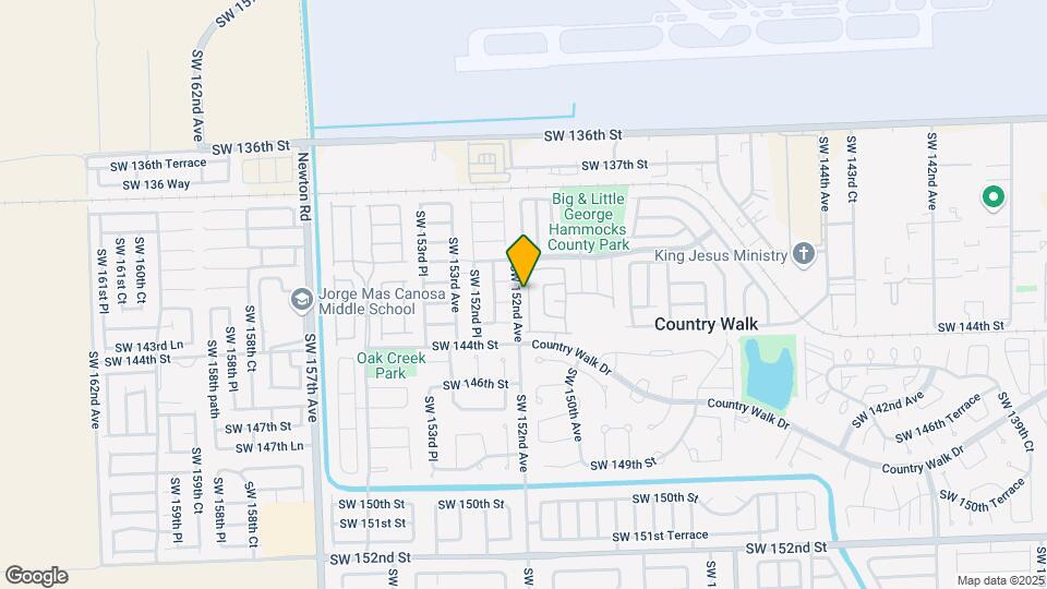 14202 SW 151st Ct Map and Location Details