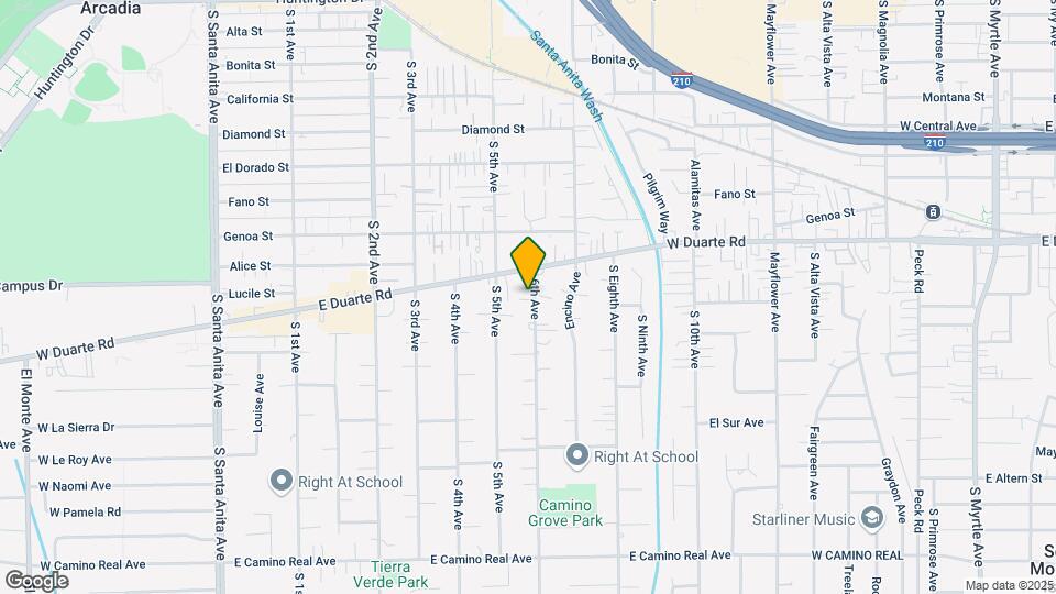 1849-1851 S 6th Ave Map and Location Details