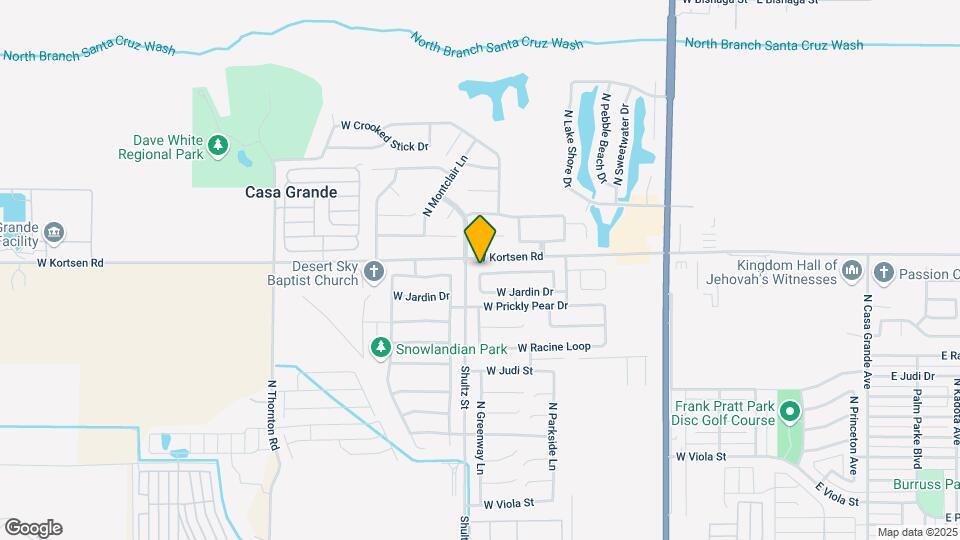 674 W Kingman Loop Map and Location Details