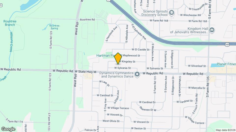 3757 W Sylvania St Mapa y Detalles de la Ubicación