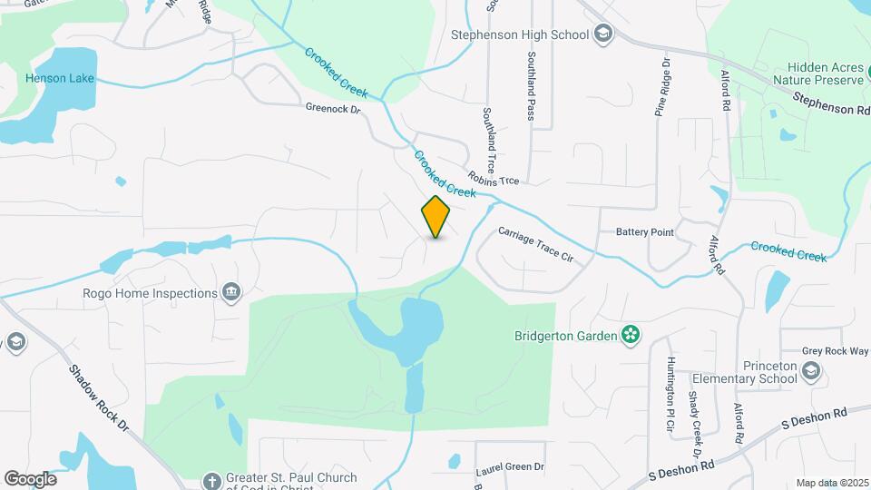 6304 Lake Valley Point Map and Location Details