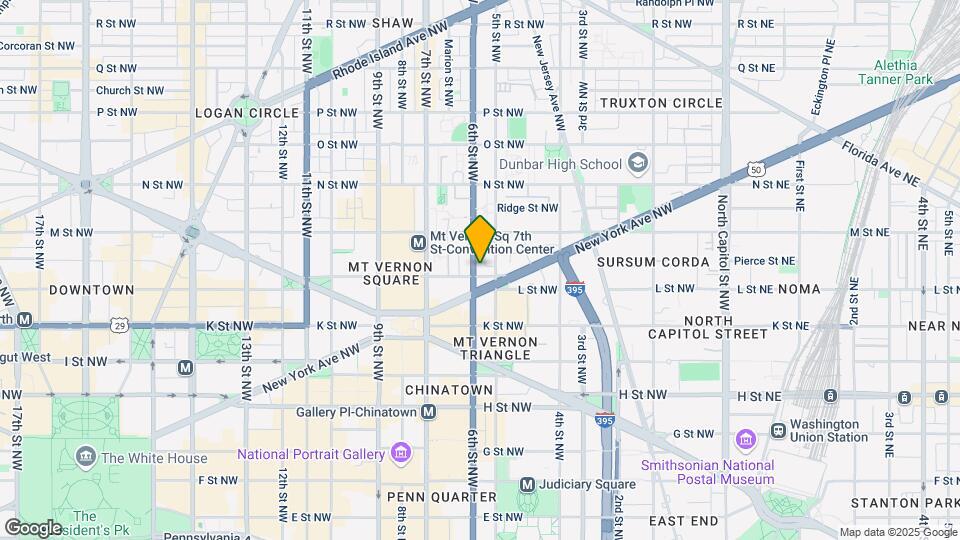 517 L St NW Map and Location Details