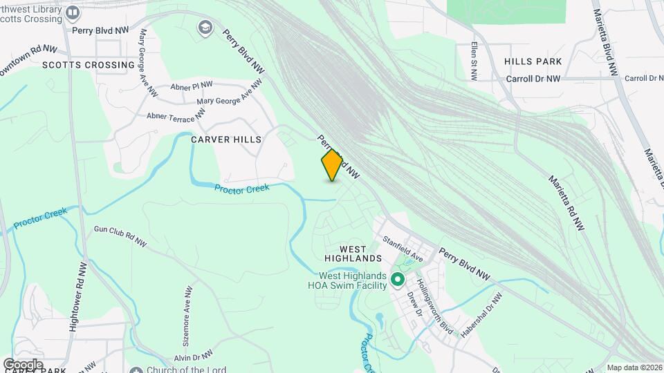 1954 Summit Trace Cir NW Map and Location Details