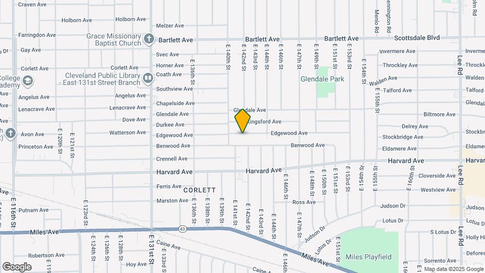 14112 Edgewood Ave Map and Location Details