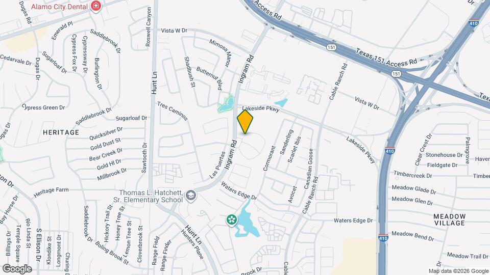 Mesa West Map and Location Details