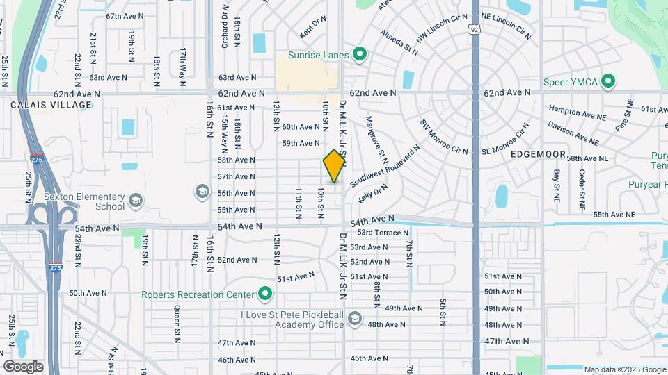 917 56th Ave N Map and Location Details